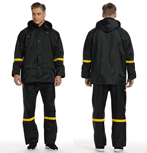 image for Ourcan Rain Suits for Men Fishing Rain Gear for Men Waterproof Lightwe