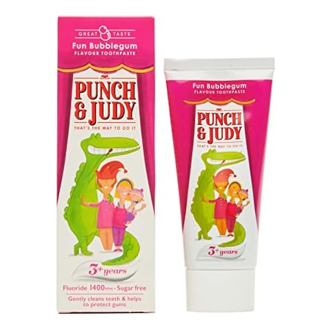 Punch & Judy Fun Bubblegum Toothpaste for Kids Cover