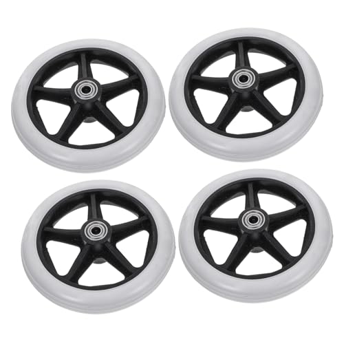 FOMIYES Wheelchair Push Rim Replacement Set of 4 Non-slip for Wheelchair Walker