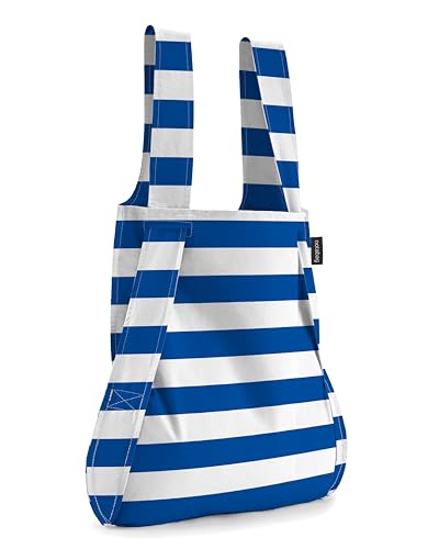 Notabag Mochila e bolsa originais 2 em 1 – Mochila à prova d'água – sacolas reutilizáveis dobráveis – design inteligente para mais flexibilidade – mochila à prova d'água – sacola de supermercado