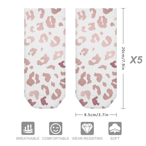 Women's 5 Pairs Ankle Socks, Soft Comfortable No Show Socks Casual Low Cut Socks Ideal for Activities and Daily Wear2