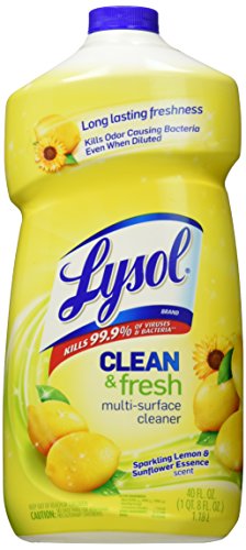 Lysol Power and Fresh All Purpose Cleaner, Lemon Sunflower, 40 oz