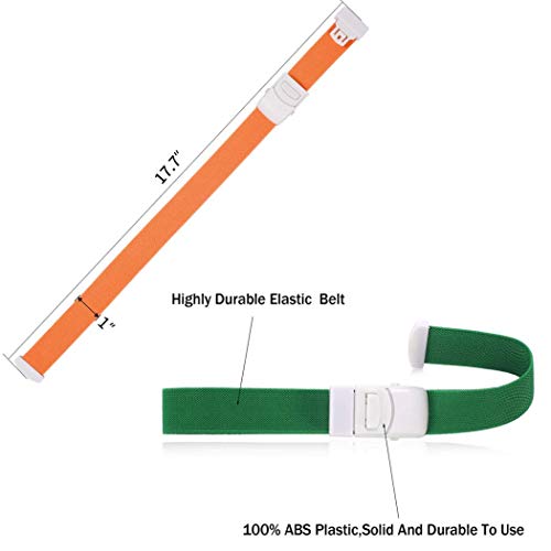 Image of 6-Pack Tourniquet Elastic First Aid Quick Release Medical Sport Emergency Tourniquet Buckle Band Purple 6PCS