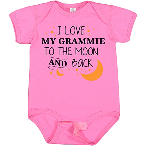 inktastic I Love My Grammie To the Moon and Back Baby Bodysuit