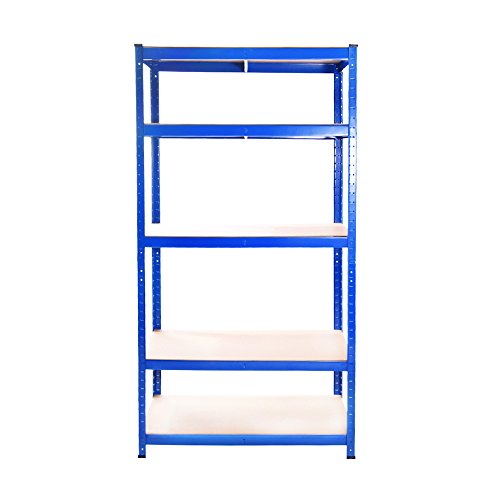 Panana Warehouse 5 Tier Racking Shelf Heavy Duty Steel Garag