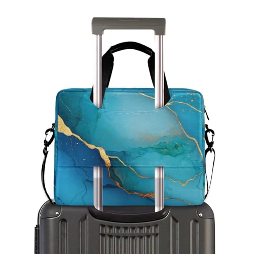 Bolso portátil para laptop 15.6" azul turquesa miniatura 4
