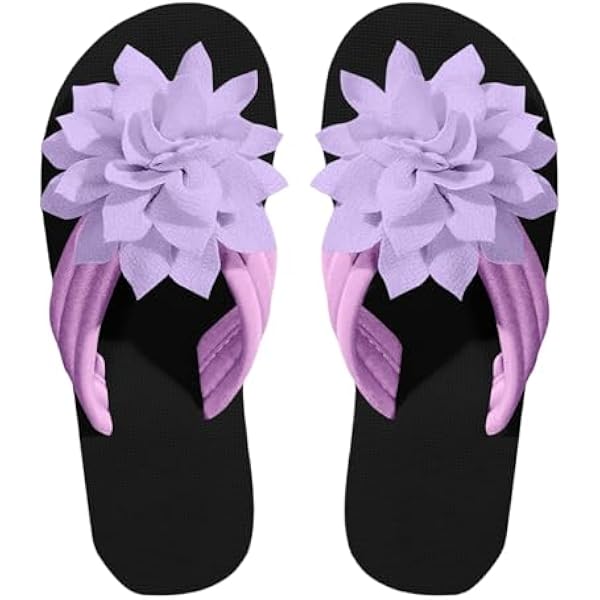 Klapki na platformie, damskie, ortopedyczne sandały, antypoślizgowe, chmury suwaki, lekkie, miękkie, wygodne, boho, letnie buty, plaża, basen, wakacje, Fioletowy, 39.5 EU
