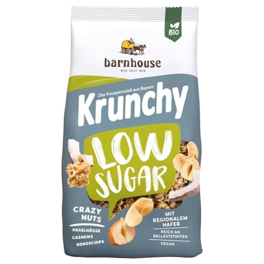 Krunchy Low Sugar Crazy Nuts 6 x 375 g