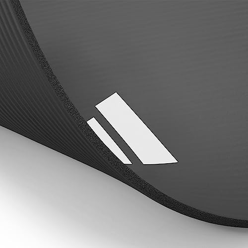 Adidas 10mm NBR Yoga Mat with Carry Strap — Grey — view 8