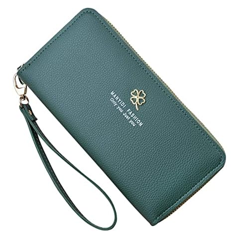 HJFRONGF Wallet Fashion Zipper Purse Portable Coin Purses for Woman Cover