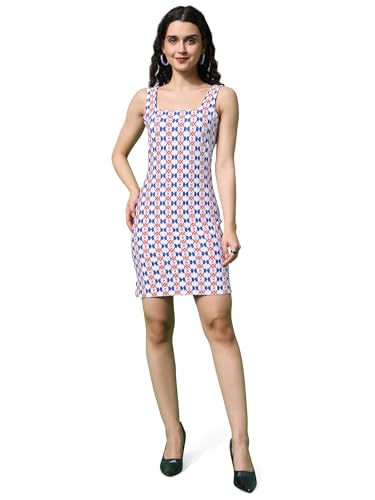 Image of PURVAJA Women's Bodycon Mini Length Dress (Wini-076-080)