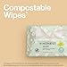 The Honest Company 100% Pure Organic Cotton Dry Wipes | Multi-Use Disposable Facial Cloth and Baby Wipe | Hypoallergenic and Gentle on Skin | 192 Count
