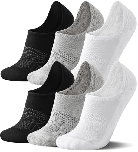 FITRELL No Show Socks with Grip