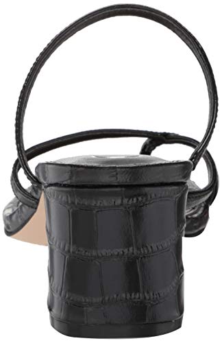 Calvin Klein Women's Kcbecca Sandal, Black Leather001, 6.5 #TOP2
