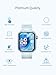 WUNIAK [3 Pack] for HUAWEI WATCH FIT 4 Pro, PMMA Film &3D Curved Edge& &Full Coverage&Anti-Scratch& Bubble Free&Case Friendly for HUAWEI FIT 4 Pro.