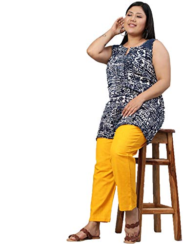 Image of Jaipur Kurti Women's Regular Pants
