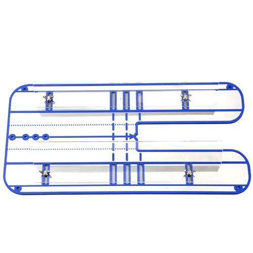 YEAHDOR Golf Putting Mirror 17.49 Inches X 9.19 Inches Alignment Training Aid Used by Consistent Setup, Checks Eyes-Shoulders-Putter Face for Improved Accuracy Blue One Size