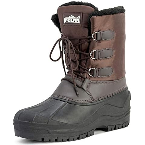 Polar Men's Waterproof Winter Snow Boots Cover