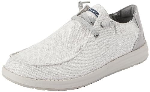 Mocassins Skechers Homme Melson NELA Chaussures Toile Confort