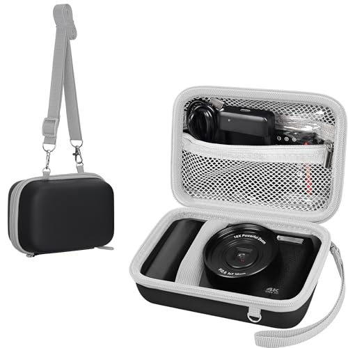 Estuche rígido para cámara 4K Leayjeen color negro miniatura 1
