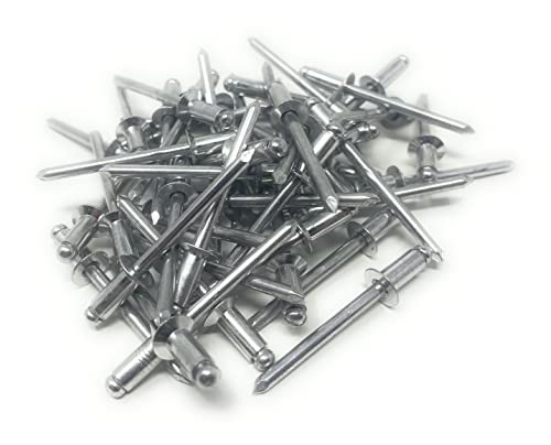 Metal Magery 50 Aluminum Countersunk Head Blind Rivets Pop Rivets 3/16