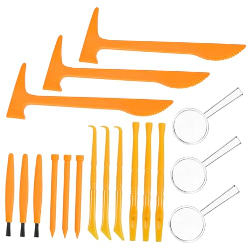 TOYANDONA Juego De 3 Herramientas De Excavación para Kit De Ciencia para Kit De Juguetes De Tallo para Juguetes para Pequeños Actividades para Kit De Excavación Juguetes De
