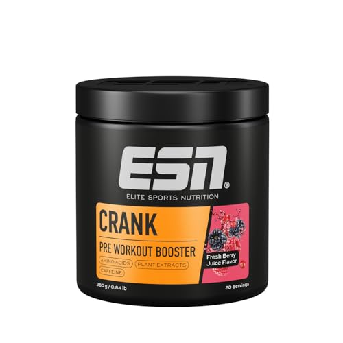 ESN Crank Pre-Entrenamiento, 380 g, Vegano