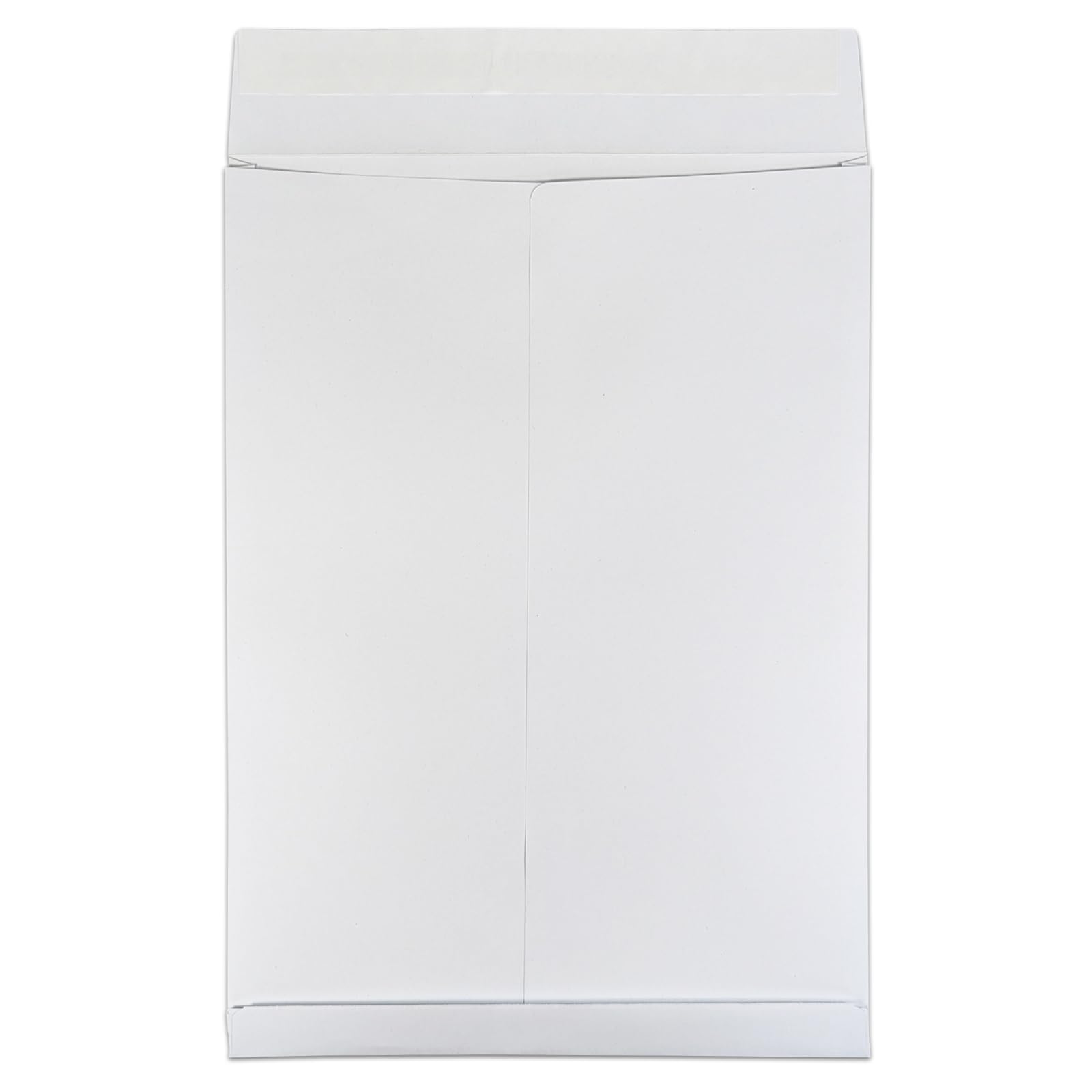 versando 100x C4 Faltentaschen 2cm Falte mit Fenster (229x324x20 mm) Versandtaschen Bodenfalte haftklebend weiß