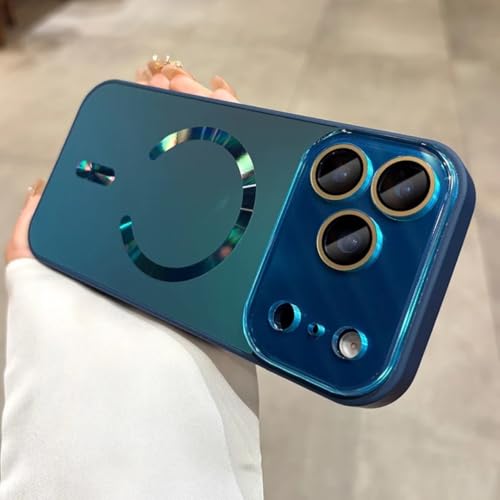 Coque magnétique pour iPhone 15 Pro Max lumineuse parfaite pour vos soirées citadines