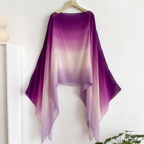 Women's Lightweight Cotton Linen Shawl Spring Summer Beach Cover Up Plain Color Ethnic Style Split Scarf2