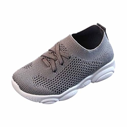 Boys Girls Tennis Shoes Lightweight Slip on Sneakers Gym School Shoes Breathable Walking Sneaker for Training/Cycling
