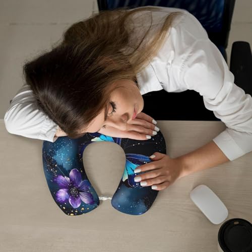 Almohada Espuma viscoelástica U para viaje cómoda miniatura 5