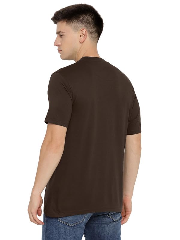 Image of AMERICAN CREW 100% Supima Cotton Round Neck T-Shirt for Men