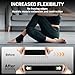 Kinesiology Tape for Ankle, KTQUICK 12 Count Ankle Tape Precut, Original Cotton Waterproof & Breathable, Enhance Elastic Kinesiology Athletic Tape for Ankle Support and Muscle to More Sports (Black)