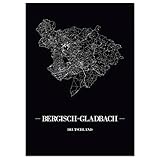 JUNIWORDS Stadtposter - Wähle Deine Stadt - Bergisch 