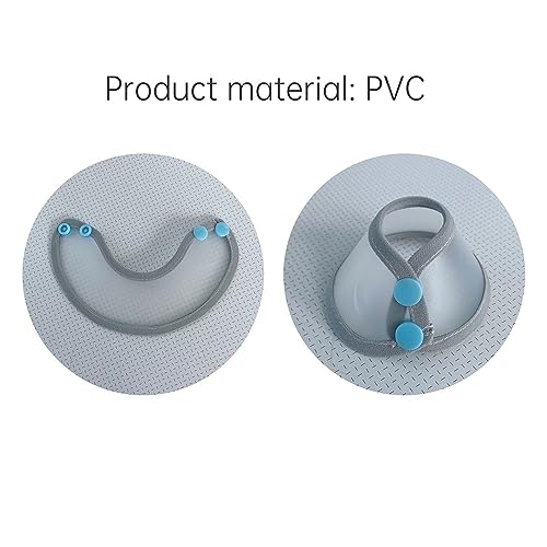 Image of Adjustable Parrot Cone Collar, Safe and Practical Cotton Collar to Prevent Bites and Licking Wounds, to Help heal (M)