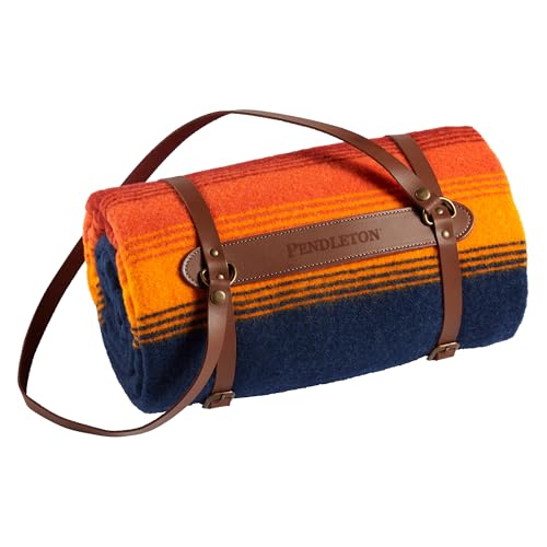 Image of Pendleton National Park Throw with Leather Carrier 54 inch x 72 inch