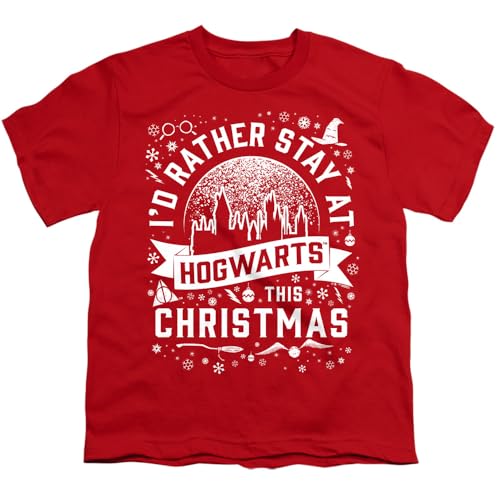 Harry Potter Hogwarts at Christmas Kids T Shirt for Youth Toddler Boys and Girls2