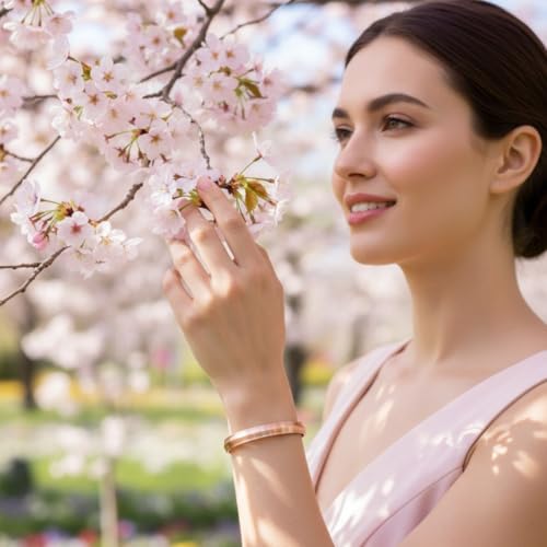 Pure Copper Bracelet for Men & Women Solid Cuff Bangle Adjustable - image 6