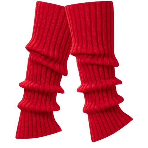 Image of Intgoodluckycc Leg Warmers for Women, Cute Knit Leg Warmer Socks for Dance