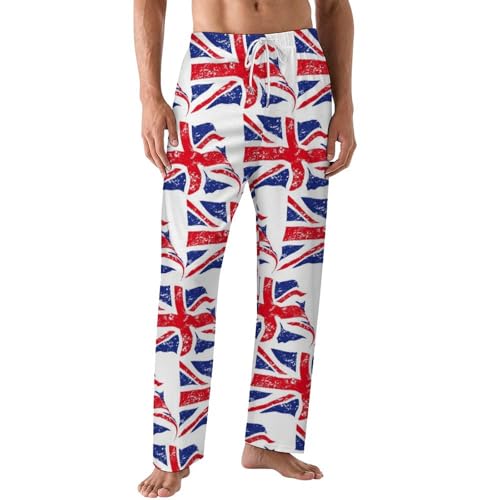 Drapeau britannique flottant qui ne s'enroule pas pour grand mât