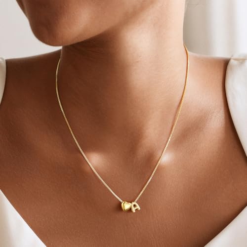 Turandoss Heart Initial Necklaces - image 2