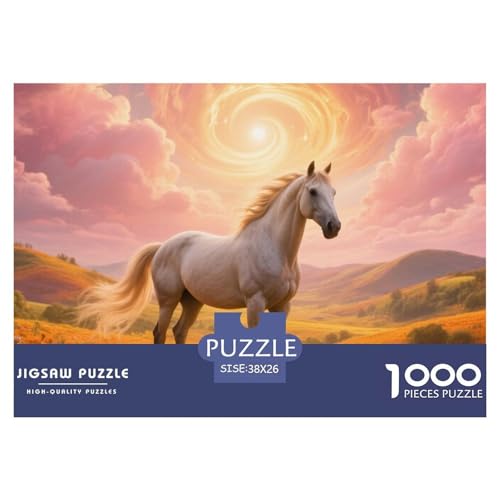 Marengo, 1000-Teile-Puzzlespiel, Visuelles Vergnügen Und Geistige Herausforderung, Ideal Zum Einrahmen, Ab 8 Jahren,Pferd, 38x26cm/1000pcs