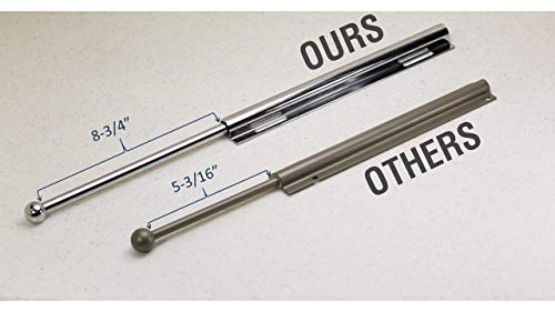 H. Bowes 80-PC-POLY 12 Inch Valet Rod Standard For Closet Polished Chrome Pc Metal thumb #3