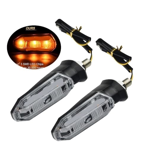 Luces de señal de giro para motocicleta para solucionar fallos de visibilidad 2