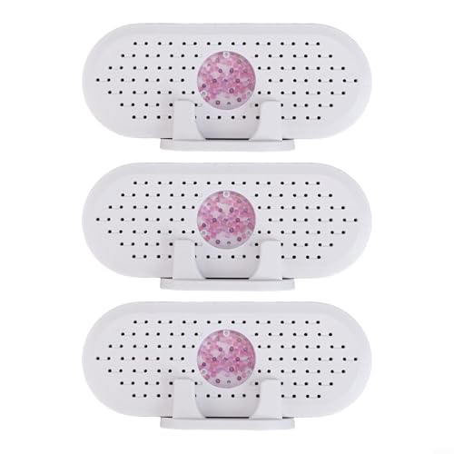 CYRENT Mini deshumidificador de carga USB que absorbe la humedad, secador de aire compacto para armario, baño, dormitorio, caravana (3 piezas) CYRENT Mini deshumidificador de carga USB que absorbe la humedad, secador de aire compacto para armario, baño, dormitorio, caravana (3 piezas)