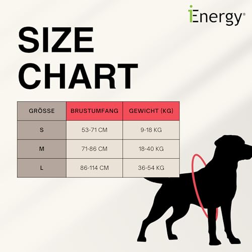 iEnergy™ MAL Hunderucksack - Wetterfester Rucksack für Hunde – Gut gepolsterter Wanderrucksack (Klein)