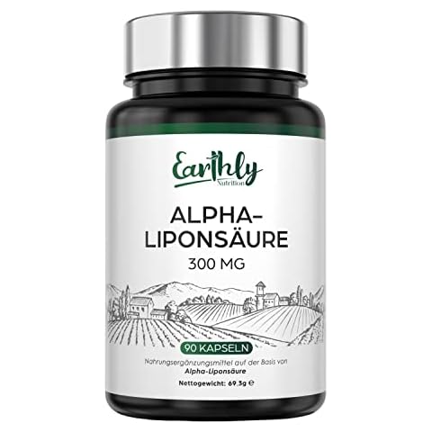 Alpha-Liponsäure ALA 300 mg | 90 vegane Kapseln | Hilft, Entzündungen zu reduzieren, die Aufrechterhaltung eines normalen Blutzuckerspiegels und die Gesundheit des Nervensystems zu kontrollieren Cover
