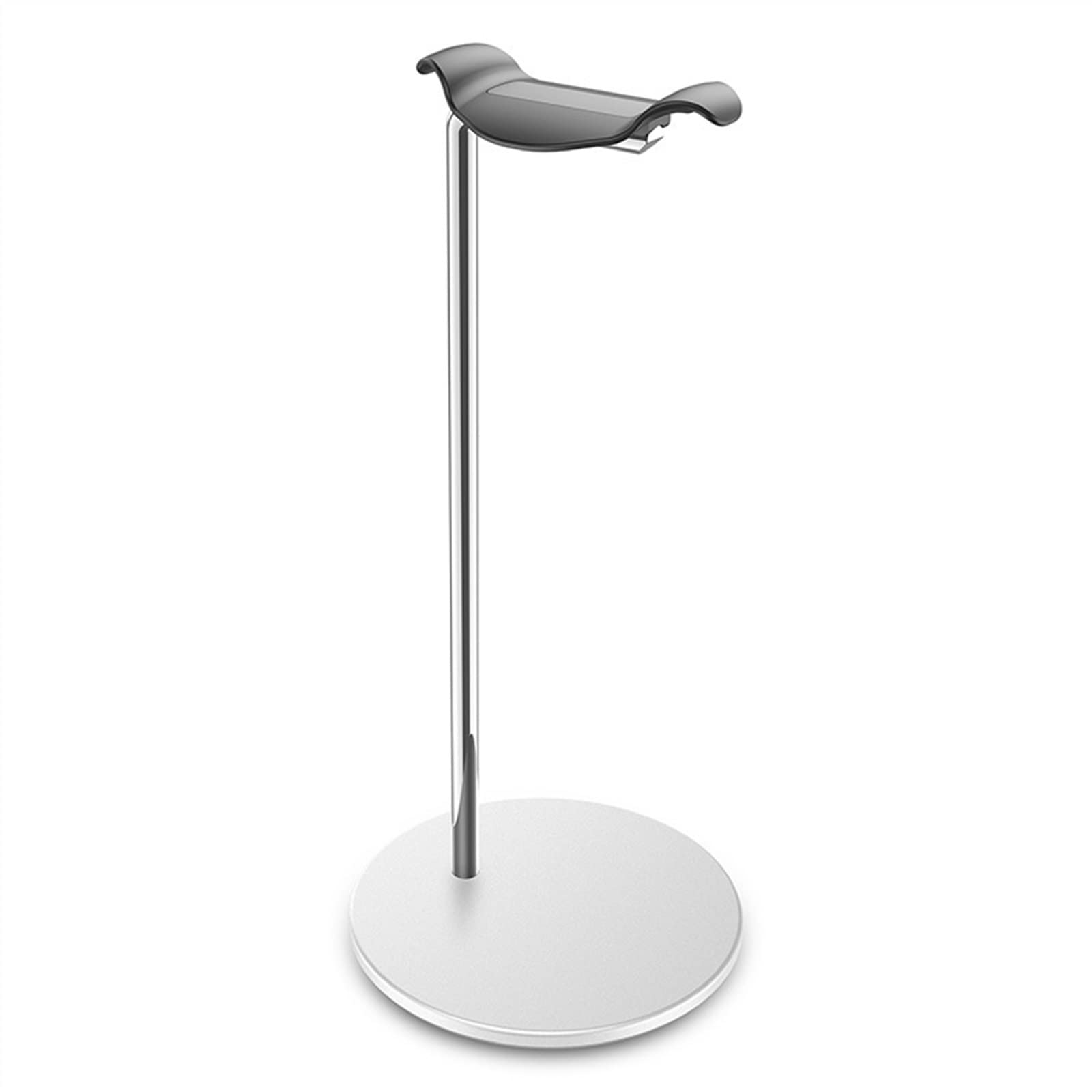 Shangguanyun456 Bright Silver Headphone Stand Headphone Stand Gamer Earphone Hanger, Aluminum Headset Holder With Solid Base For Desk, Compatible With Most Headphones(Bright Silver)
