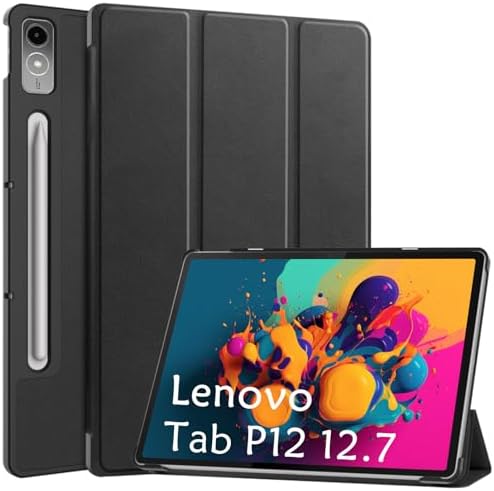 SATURCASE Case For Lenovo Tab P12 12.7 Inch 2023 TB370FU